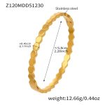 color: Z120-Gold Bangle