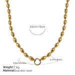 color: XL615G Gold Necklace