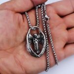 color: Angel Wings + Steel Chain