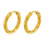 color: Plum Blossom Wire Ear Cuff 2.5*12 Gold MS-575