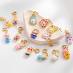 Cartoon Colorful Cute Labu Automobiles Curtain Cloth Jewelry Buckle Pendant DIY Ornament Accessories