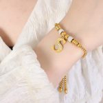 color: E414-Gold Bracelet -S
