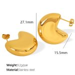color: EH796 Gold Earrings