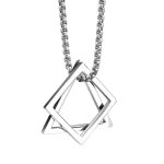 color: All Silver + Stainless Steel Chain