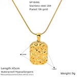 color: SP1049G (Snake Bone Chain)