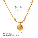 color: TPXL112G Gold Necklace