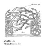 color: SZ155S Silver Bangle