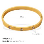 color: SZ344WEG White Zircon Bangle