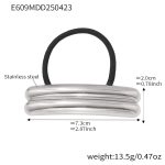 color: E609-Steel Color Hair Accessory