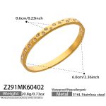 color: Z291-Gold Bangle