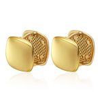 color: Square Polished Ear Cuff