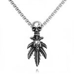color: Leaf + Stainless Steel Chain
