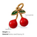 color: PJ588CRG Enamel Pendant