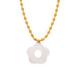 color: MYTXP103-Transparent Color Necklace