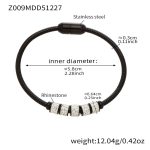 color: Z009-Black Bangle