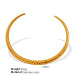 color: SZ68 Hollow Gold Bangle