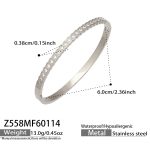 color: Z558-Steel Color Bangle
