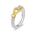 color: -1 Two-tone Gold Size 7