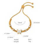 color: E431-Gold Bracelet -24cm