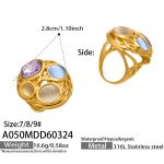 color: A050-Gold Ring / size: US 9