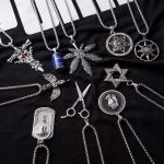 2026 Long Wild Stainless Steel Hip Hop Necklace Hipster Variety of Disco Jumping Electric Music Fashion Brand Accessories