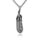 color: Feather Stainless Steel Chain