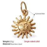 color: PJ254G Single-sided Solid Pendant