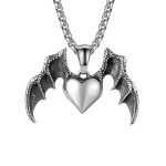 color: Bat + Stainless Steel Chain