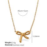 color: XL390G Gold Necklace
