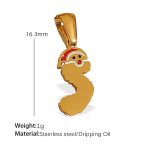 color: PJ45GS Letter Pendant