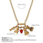 color: XL662CRG Gold Necklace
