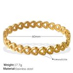 color: SZ313WEG Gold Bangle