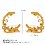 color: EH613 Gold Earrings