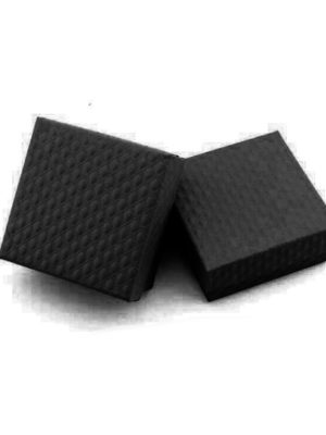 Kraft Paper Hip Hop Necklace Gift Box Black Carton Advanced Special Jewelry Box Retro Ornament Packaging