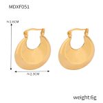 color: F1099-Gold Earrings
