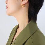 color: F049-Gold Earrings