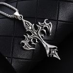color: Flame + Stainless Steel Chain