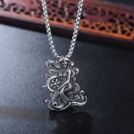 Creative Ornament Stainless Steel Necklace Accessories Men's Hip Hop Waiting for Mermaid Captain Pendant