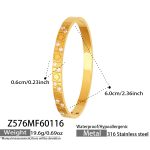 color: Z576-Gold Bangle