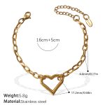 color: SL204G Gold Bracelet