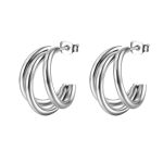 color: 2.5 Wire Three-splice Wire C Shape Steel Color MS-116