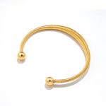 color: Spring Bangle 2 Gold