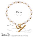 color: SL236G Freshwater Pearl Bracelet