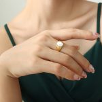 color: A408-Gold Ring / size: US 6