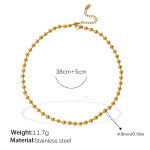color: XL906G Gold Necklace