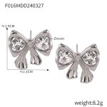 color: MDTXF016-Steel Color Earrings