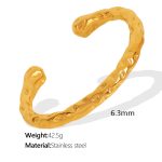 color: SZ89 Gold Bangle