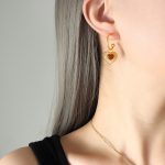 color: F146-Gold Earrings