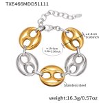 color: TXE466-Mixed Color Bracelet 15+6cm