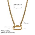 color: XL685G Gold Necklace